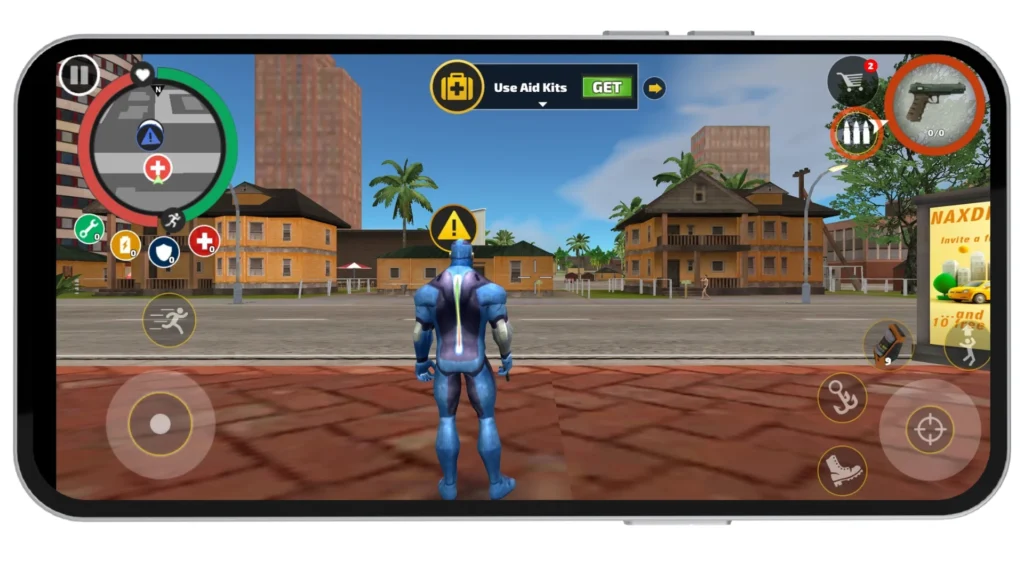 Starting Mission In Rope Hero Mod APK