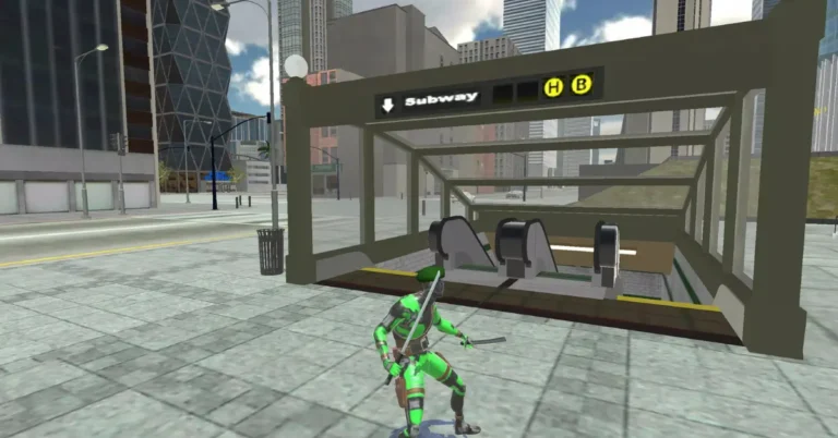 Green Rope Hero Vegas City Mod APK v1.2.9 (Unlimited Money) 2026 3 Green Rope Hero Vegas City Mod APK