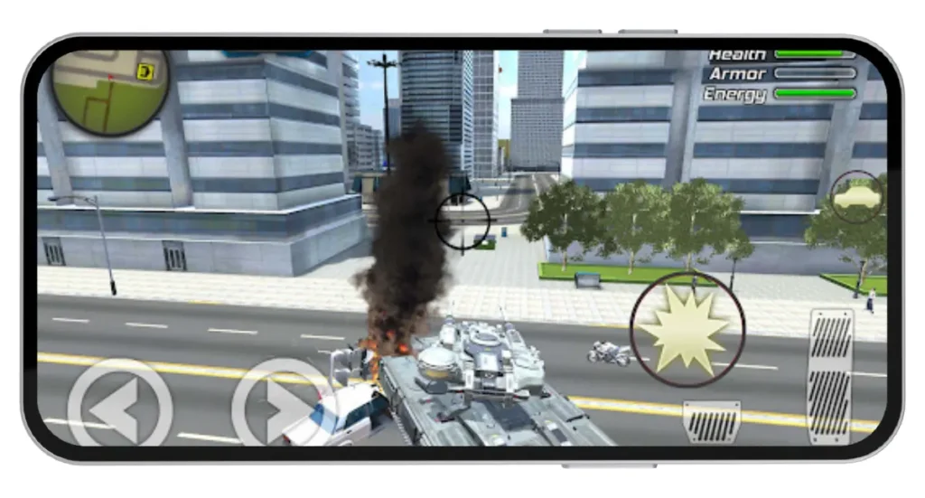 Rope Frog Ninja Hero Car Vegas Mod APK