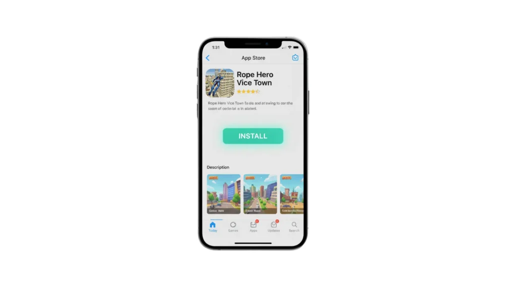 Step 4: Install Rope Hero on Your iPhone