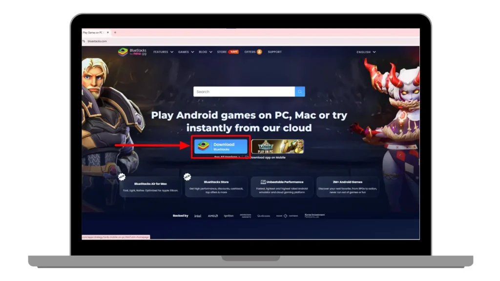 Download Rope Hero Mod Apk for PC 3 Step 2: Click on the download button