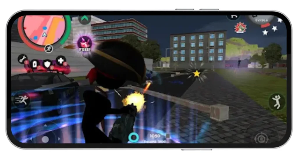 Stickman Rope Hero 2 Mod APK v3.5.1 (Unlimited Money & Gems) 2026 6 Stickman Rope Hero 2 Mod APK